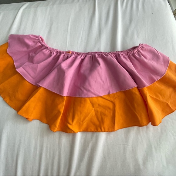 Shein cropped flare tube top - Picture 2 of 3